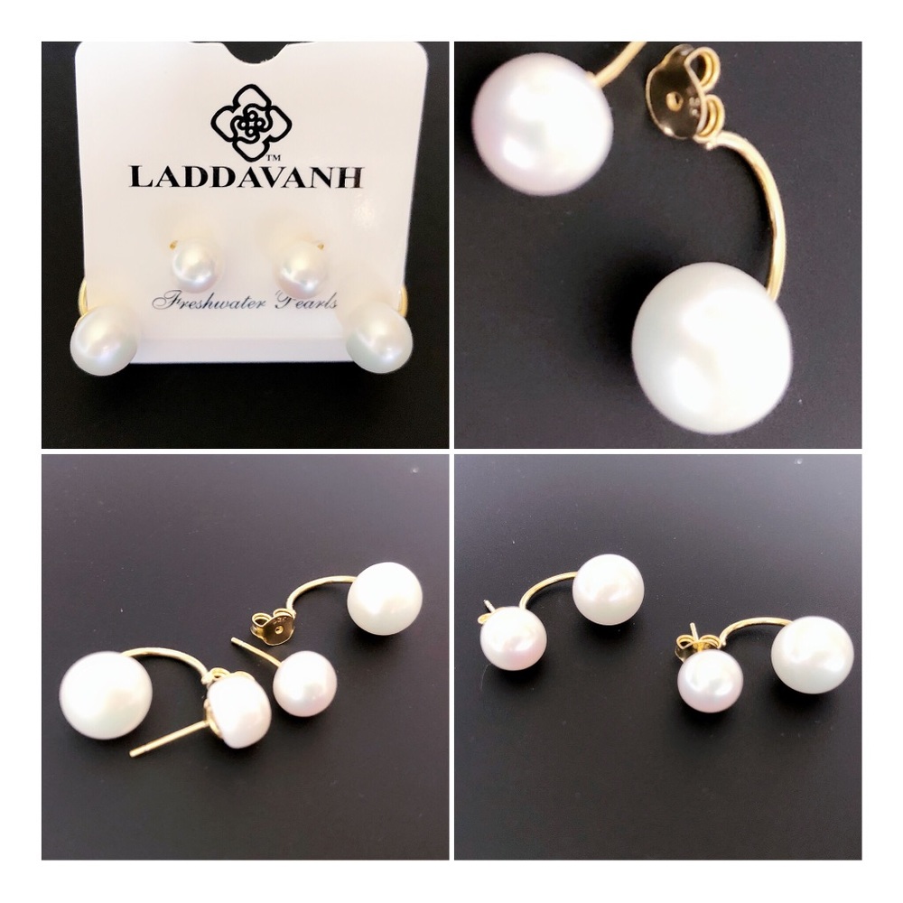 Genuine Freshwater Pearl Earrings